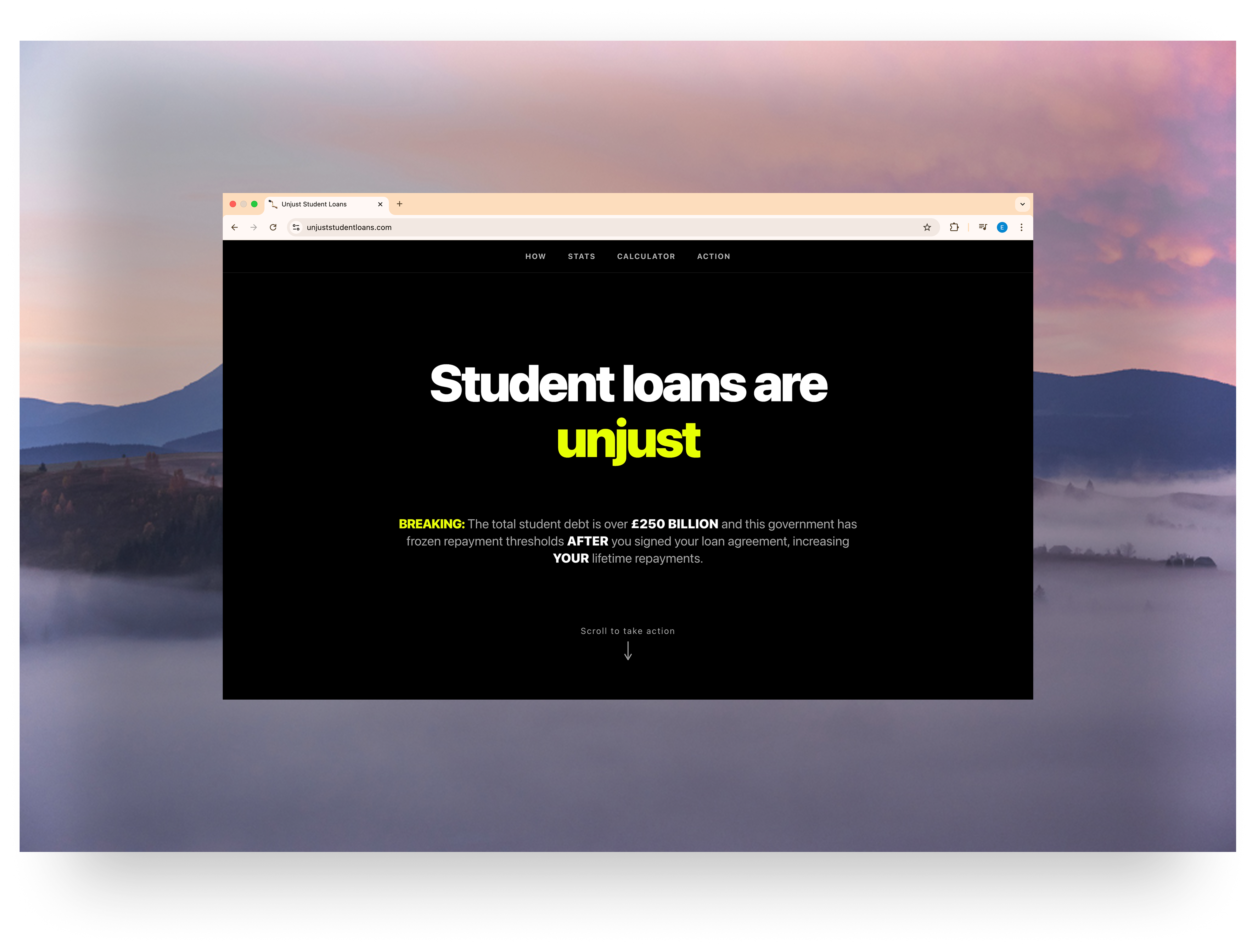 Unjust Student Loans cover image